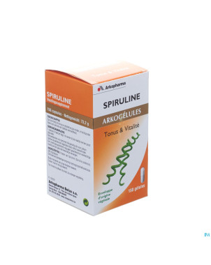 Arkogelules spirulina vegetal    150