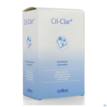 Cil-clar hygiene paupiere 100ml+cp  100