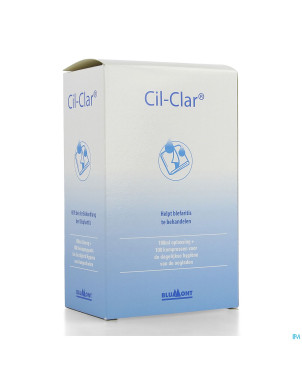 Cil-clar hygiene paupiere 100ml+cp  100