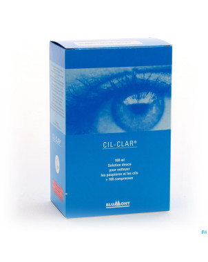 Cil-clar hygiene paupiere 100ml+cp  100