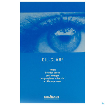Cil-clar hygiene paupiere 100ml+cp  100