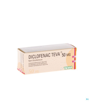 Diclofenac teva tabl  50 x  50 mg
