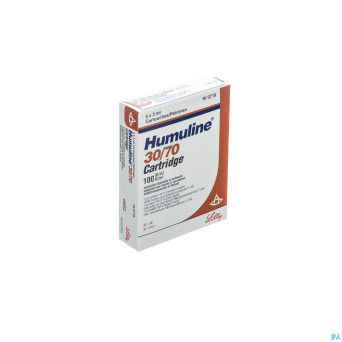 Humuline 30/70 cartr. 5x300 iu/3ml