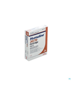 Humuline 30/70 cartr. 5x300 iu/3ml