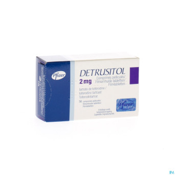 Detrusitol 2mg comp pell 56