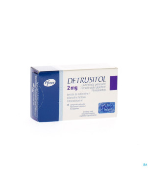 Detrusitol 2mg comp pell 56
