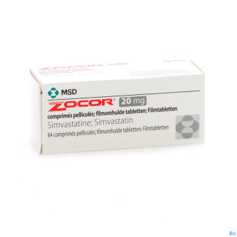 Zocor tabl  84 x 20 mg