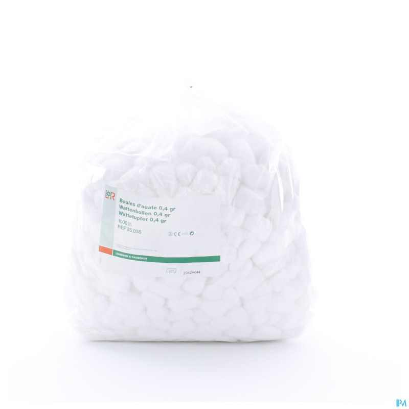 Stella ouate hydroph. 1000 tampon 0,4g    35035