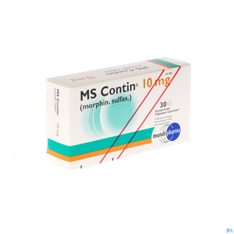 Ms contin comp 30x 10mg