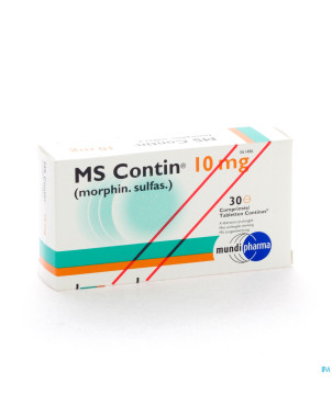 Ms contin comp 30x 10mg