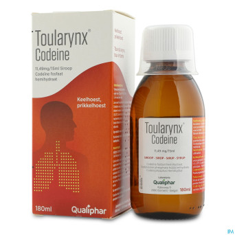 Toularynx codeine sir    180 ml