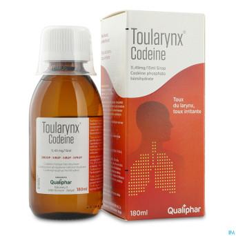 Toularynx codeine sir    180 ml