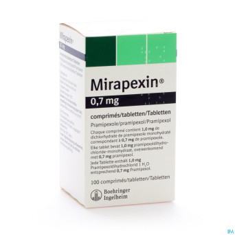 Mirapexin comp. 100 x 0,700 mg