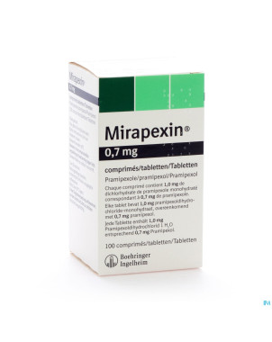 Mirapexin comp. 100 x 0,700 mg