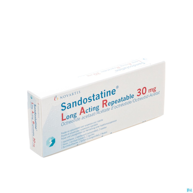 Sandostatine lar 1fl 30mg
