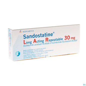 Sandostatine lar 1fl 30mg