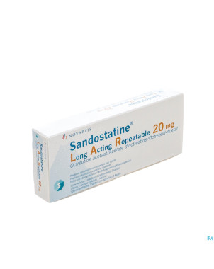 Sandostatine lar 1fl 20mg