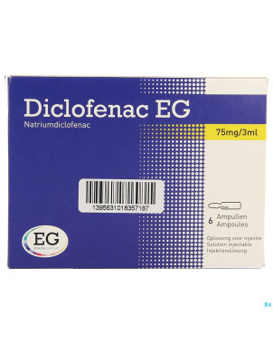Diclofenac eg amp im 6x75mg