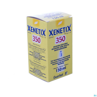 Xenetix sol inj 350 mg/1 ml 150 ml