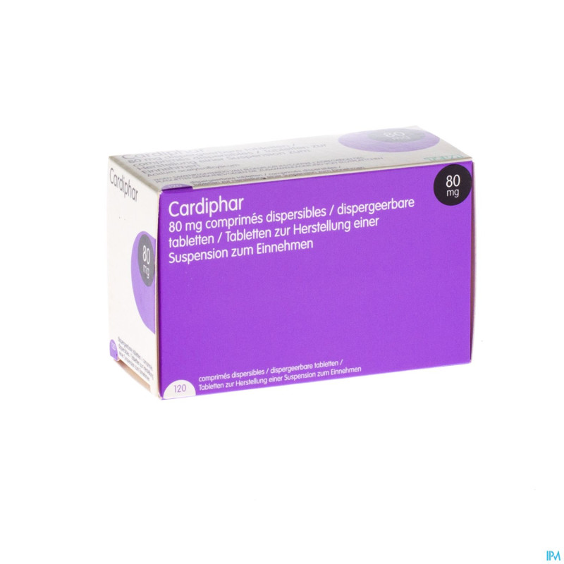 Cardiphar 80 tabl 120x80mg