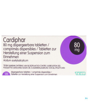 Cardiphar 80 tabl 120x80mg