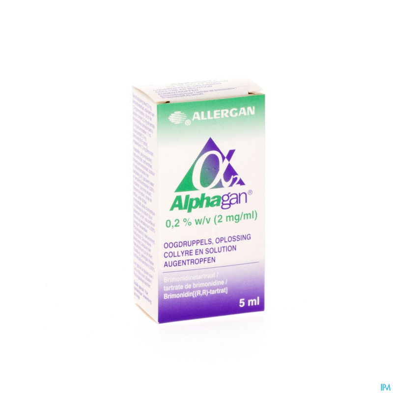 Alphagan 0,2% collyre 1x5ml