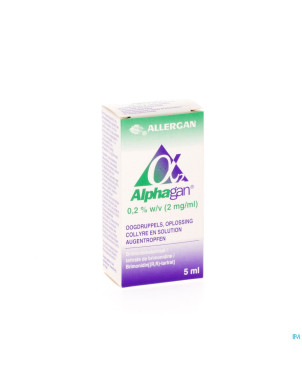 Alphagan 0,2% collyre 1x5ml