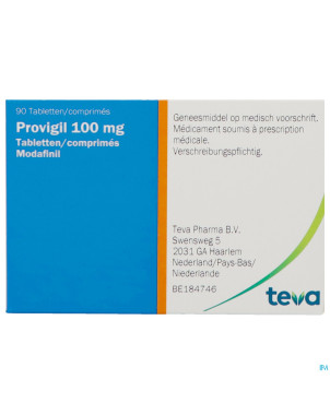 Provigil strips 9 x 10 tabl 100 mg