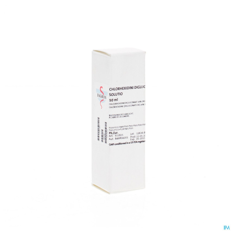 Chlorhex.digluc.sol 20%    10ml fag