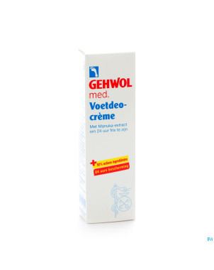Gehwol creme deo pieds 75ml mannavita