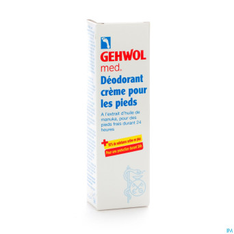 Gehwol creme deo pieds 75ml mannavita