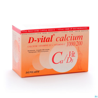 D-vital calcium orange 1000 sach 30