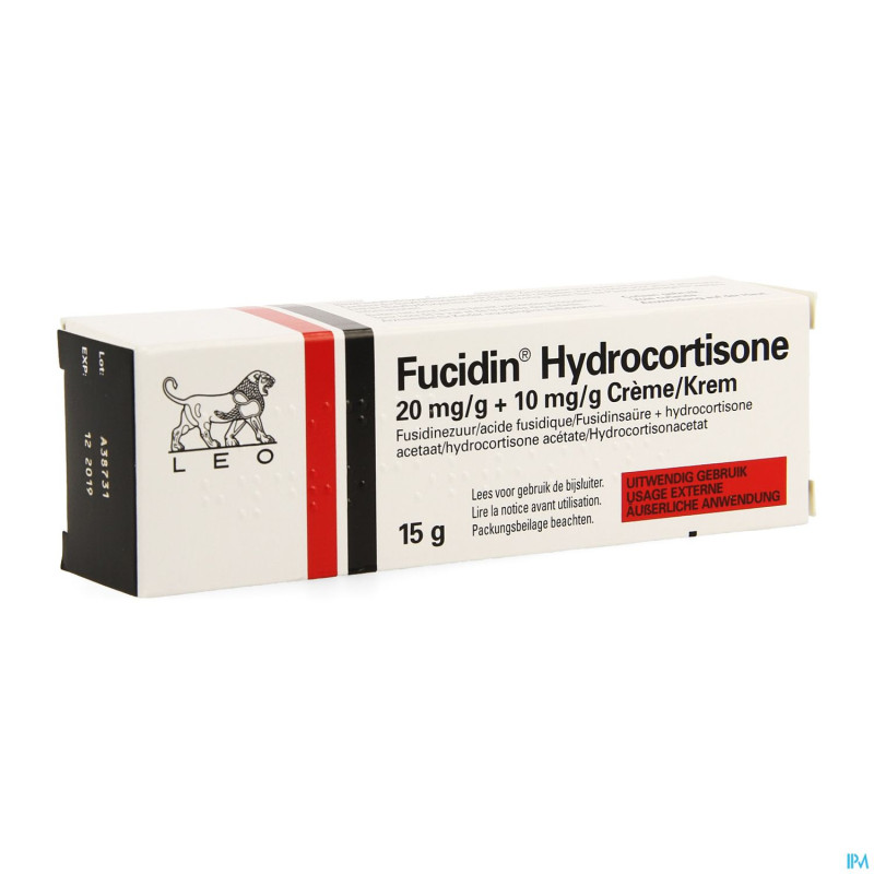 Fucidin hydrocortisone creme 15 g