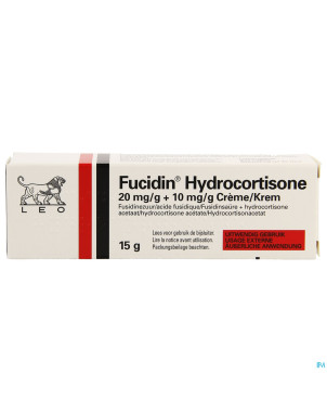Fucidin hydrocortisone creme 15 g