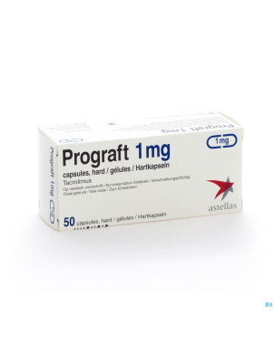 Prograft caps  50 x 1 mg ud