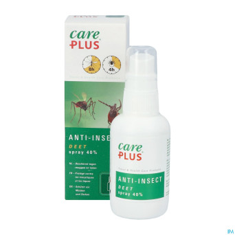Care plus deet a/insect spray 40%    60ml