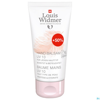 Widmer baume mains uv10 n/parf    75ml