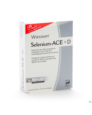 Selenium-ace+d comp 120 (90+30gratis) 5777 revogan