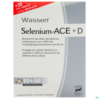 Selenium-ace+d comp 120 (90+30gratis) 5777 revogan