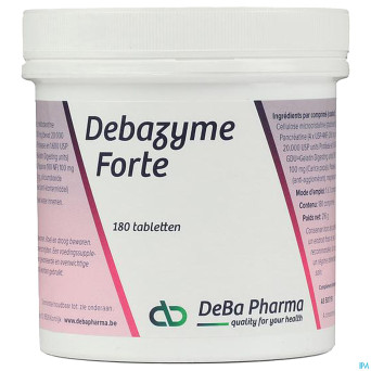 Deba-zyme forte    comp 180    deba