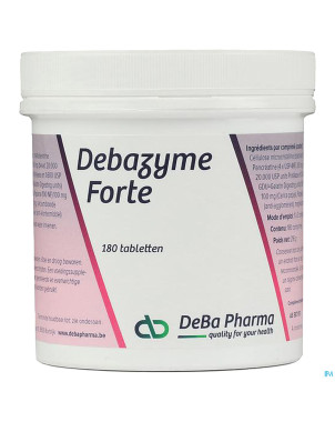 Deba-zyme forte    comp 180    deba