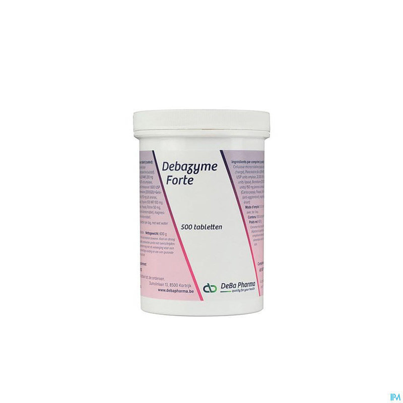 Deba-zyme forte    comp 500    deba