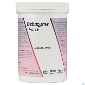 Deba-zyme forte    comp 500    deba