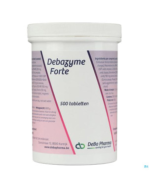 Deba-zyme forte    comp 500    deba