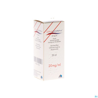 Oramorph 20 mg/ml sol orale concentree 20 ml