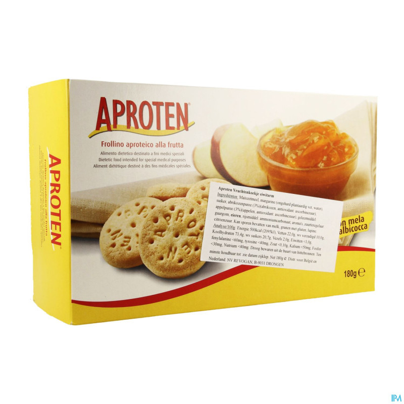 Aproten biscuit fruits    180g 5467 revogan