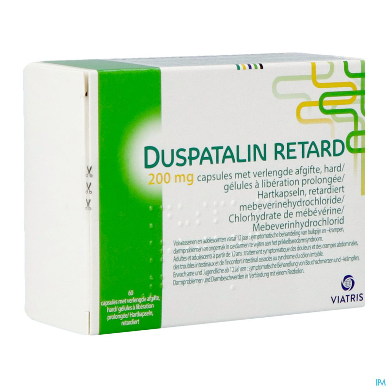 Duspatalin retard 200 caps 60x200mg