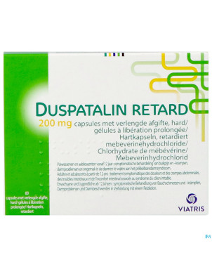 Duspatalin retard 200 caps 60x200mg