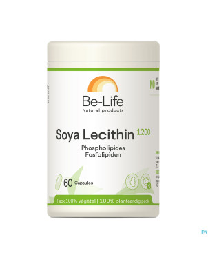 Soya lecithin 1200 be life caps 60