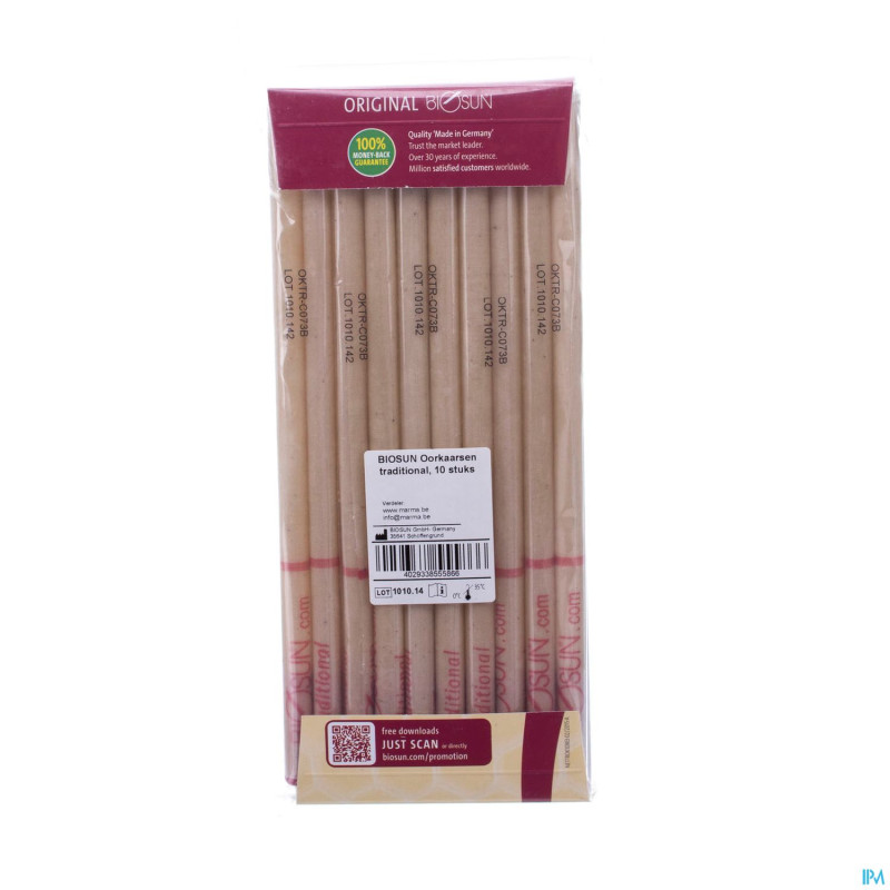 Biosun bougie oreil bourdennement10